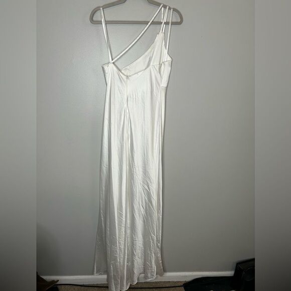 Ieena by Mac Duggal Double Strap One Shoulder Dress 55385 - Picture 6 of 10